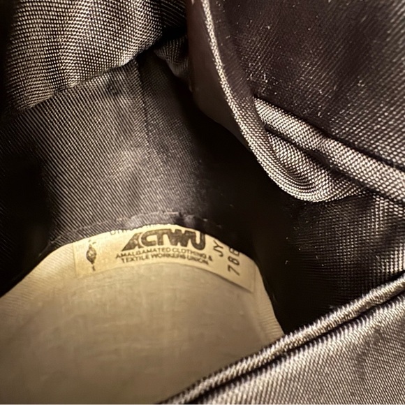 Vtg Kingsridge Mark Of The Best Wool Men’s 42 Blazer Navy Blue Window Pane Plaid - Picture 8 of 9